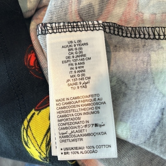 Marvel Amazon Essentials Long Sleeve Superhero Pajama Top Kids Size Large NWT! - Picture 5 of 6